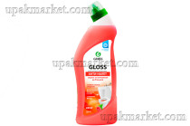 Чистящий гель для ванны и туалета "Gloss coral" с ароматом ягод, флакон 750 мл   GraSS 