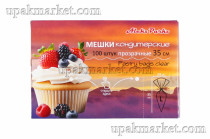Мешок кондитерский в коробке-диспенсере AP 35см 40мкр прозрачный 100шт