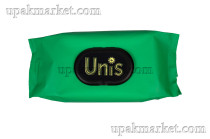 Салфетки влажные антибактериальные Perfume Green Unis