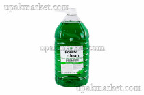Гель для мытья посуды "Зеленое яблоко" 5л ПЭТ Forest Clean 