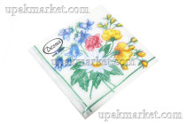 Салфетки 25х25 "Букет" 1 сл. 40л ДЕСНА