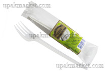 Вилка 160мм белая  6шт. Миксы