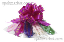 Бант шар 5см с золотой полосой (1уп х 50шт)