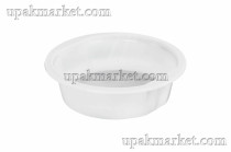 Тарелка суповая 0,5л Геопласт ПП белая 10 гр