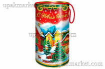 НГ Туба 1000гр ЗИМНИЕ ЗАБАВЫ d12 х h22см (9шт)