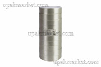 Лента 2 см Атласная Серая 22 м (10 бабин)