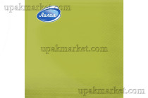 Салфетки 33х33 2-х слойные "Салатовый" 20 листов, ЛИЛИЯ