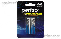 Батарейка АА/LR6/2BL пальчиковые Super Alkaline Perfeo