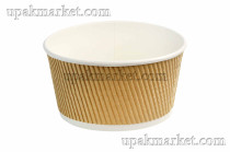 Салатник 720 ДНО крафт трехслойный 135х68мм AVIORA (20уп х 25шт)