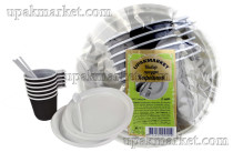 Набор посуды кофейный 6шт. Миксы