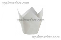 ОСК форма бум Тюльпан 50х80мм белая (2400шт)