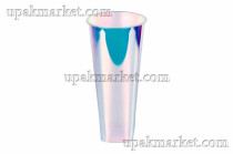 Стакан перламутровый Bubble Cup с квадратным дном 650 мл д90мм h135мм /24уп х 10шт/