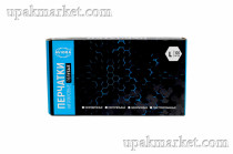 Перчатки нитриловые неопудренные L голубые HIGH RISK АVIORA / 10уп х 50шт / 