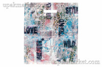 Пакет с вырубной ручкой 36х45 Сигаретная серия "Тренд" Артпласт /20уп х 50шт/