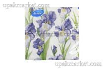 Салфетки 33х33 "Магия ирисов" 2-х слойные, 20 листов, ЛИЛИЯ