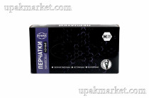 Перчатки виниловые неопудренные M черные АВИОРА /10уп х 100шт/