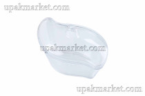 Креманка "Волна" 110х73х42мм 105мл прозрачная PS 