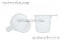 Чашка кофейная 180-200мл Упакс-Юнити прозрачная /20уп х 50шт/