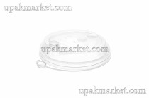 Крышка для стакана д.90мм (0,300-0,500л) прозрачная матовая /20уп х 50шт/