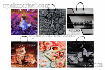 Пакет с пластиковой ручкой 40х44 "Вилсон" Интерпак