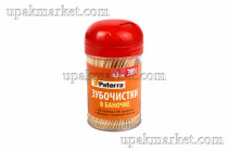 Зубочистки в банке 200шт PATERRA 