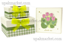 Набор подарочных коробок (1/3шт) В613 