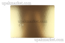 Подложка картонная 1,5мм 300х400мм золото/жемчуг ФИН