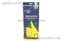 Перчатки резиновые L 5 Звезд AVIORA