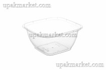 Контейнер "Кубик" прозрачный 500мл 126х126х60 (500шт) ПП ВЗЛП 