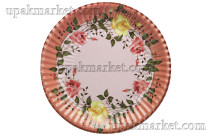 Бум тарелка Marin 230мм "Розы"
