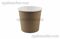 Емкость круглая Round Bowl 500 ДНО КРАФТ 100(76)х95мм вместимость 435мл OSQ (OCQ, OCIQ, ОСК, ОЭСКЬЮ, ОСИКЬЮ)