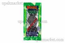 Губка для посуды вакуумная упаковка "Тефлоновая до блеска" черная ВОЯЖ 