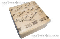 Салфетки 24х24 1-сл. 400л Пастель оранжевые АсториЯ