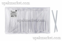 Трубочки БАБЛ-ТИ 12х210мм прозрачная в индивидуальной полипропиленовой упаковке AVIORA /7уп х 250шт/