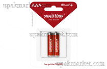 Батарейка Smartbuy AAA/LR03/2B (мизинчиковые)