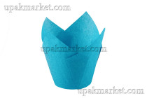 Форма бумажная Тюльпан 50х80мм синяя OSQ (OCQ, OCIQ, ОСК, ОЭСКЬЮ, ОСИКЬЮ)