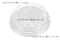 Крышка для стак. Каштан  д.80мм (0,250л) прозрачная 