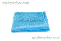 Салфетка из микрофибры 30х30 синяя ГОРНИЦА