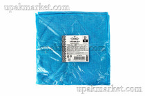 Салфетка из микрофибры 30х30 голубая ГОРНИЦА