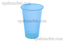 Стакан пластиковый 200мл синий эконом 1,65гр ПП Стандарт Пластик 

