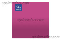 Салфетки 33х33 3-слойные PERO Prestige, Розовые, по 20 листов
