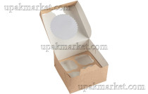 Короб под маффины MUF  4шт окно 160х160х100 OSQ (OCQ, OCIQ, ОСК, ОЭСКЬЮ, ОСИКЬЮ)