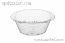 Контейнер под запайку круглый прозрачный ПП 155х55х500мл ВЗЛП 6уп/50шт (300шт.в кор.)