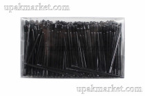 Пика "Булава" 8,5 см черная 400шт Пласт Лидер