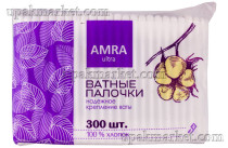 Ватные палочки 300шт АМРА Бумфа