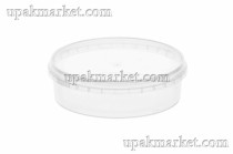 Банка прозрачная круглая 400мл 140х40мм (комплект) ВЗЛП (180шт/кор)