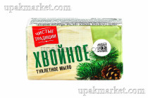 Мыло туалетное Чистые традиции Хвойное, 160г в индивидуальной упаковке  НЭФИС