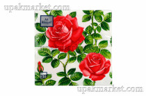 Салфетки 33х33 трехслойные "Английская роза " 20шт Art Bouquet