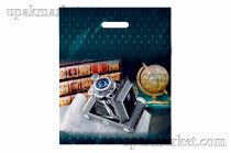 Пакет с вырубной ручкой 38х47 Фокус Интерпак /10уп х 50шт/