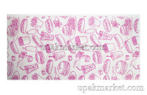 Бумага оберточная 300х300 ЖВС 30гр Гамбургер МЕГА